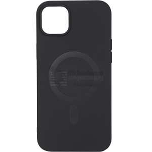 iPhone 14 Plus Silicone Mag back cover, Black 5 iPhone 14 Plus Silicone Mag back cover, Black