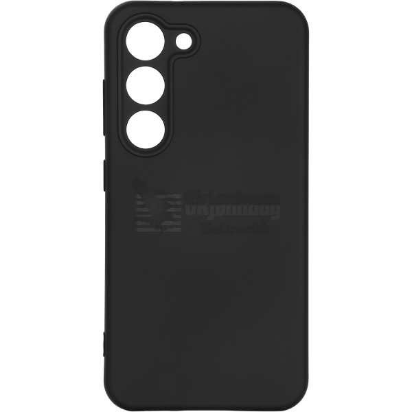 Samsung Galaxy S23 silicone back cover, black