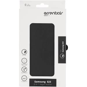 Samsung Galaxy S23 PU lommebok, avtakbar, sort 8 Den avtakbare PU-lommeboken er designet for å utfylle enheten din og gi den et klassisk utseende. Lommeboken har et avtakbart deksel