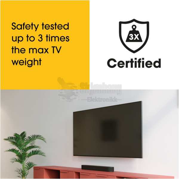 PP3 Wall-Mount Full-Motion up to 65 inch