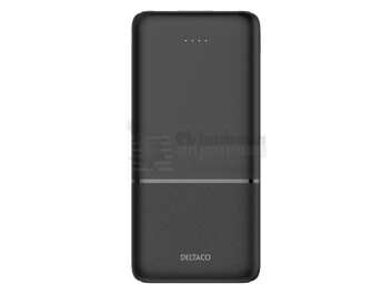 Powerbank with fast charge and 3 ports, 2x USB-A 18W, 1x USB-C PD 20W, 10 000 mAh, black 1 Powerbank with fast charge and 3 ports, 2x USB-A 18W, 1x USB-C PD 20W, 10 000 mAh, black