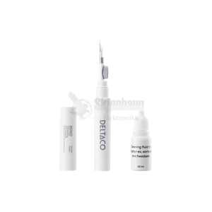 Cleaning kit for earphones, earbuds and headsets, white