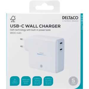 selv når du ikke har et strømuttak tilgjengelig.