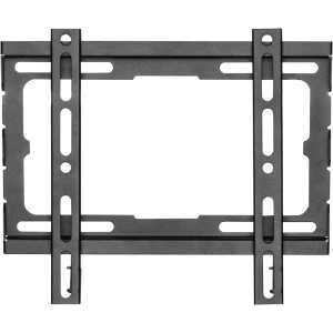 Wall mount, fixed, 23-43", 45 kg, black