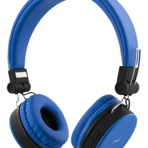 BT200 Foldable on-ear BT headset, 3.5 mm, blue