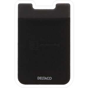 Adhesive credit card holder, 3M adhesive, black