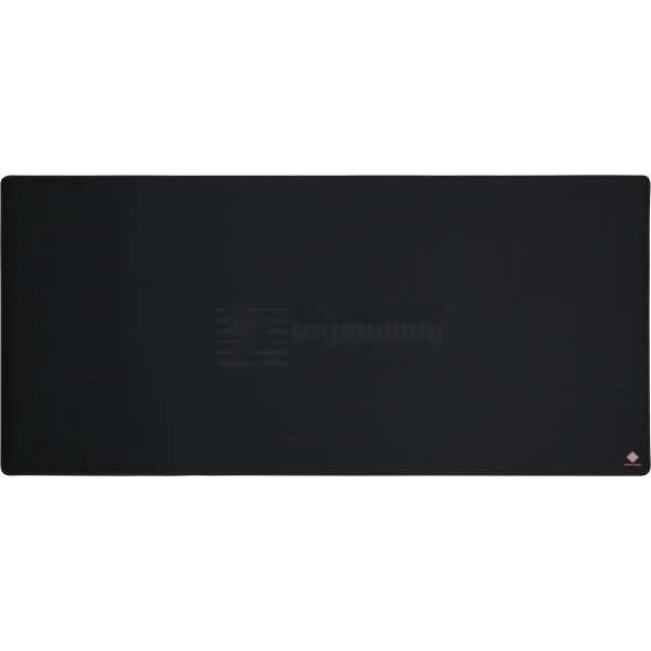 DMP440 XXL DESKMAT, 1200x600x4mm, stitched edges, black