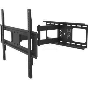 Wall mount for tv/screen, 37"-75",  max 50kg, 3 leads, black