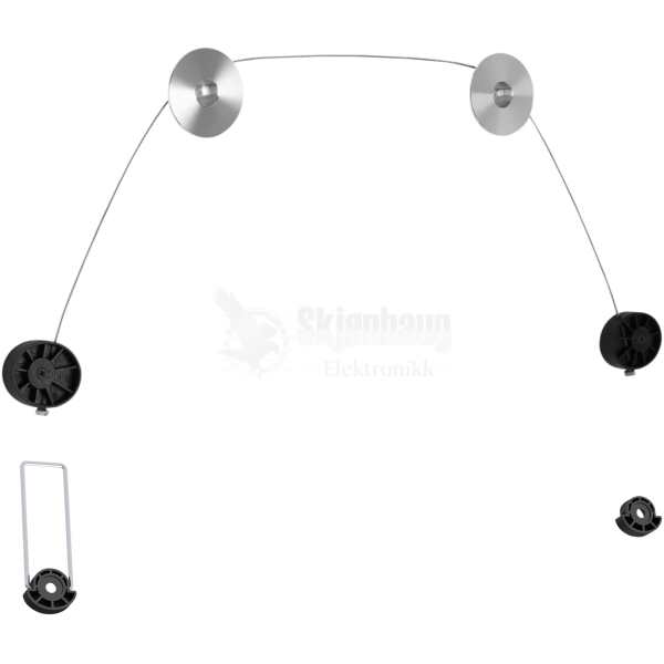 Ultra-slim picture wall, 37"-70", 50kg, 100x100-800x800