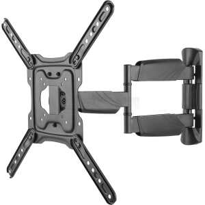 Full-motion 3-way wall, 23"-55", 35kg, 75x75-400x400
