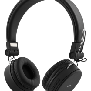 BT200 Foldable on-ear BT headset, 3.5 mm, black