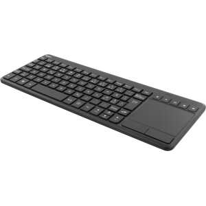 Wireless mini kb, USB nano, nordic, 86 keys, black