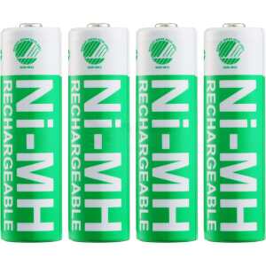 Ultimate Ni-Mh rechargeable, LR6/AA size, 2500mAh, 4-pack
