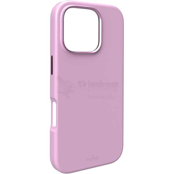 iPhone 16 Pro silicone cover ICON MAG PRO, pink