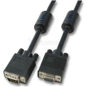 LinkIT SVGA/XGA kabel han/hun, svart 5 mVGA