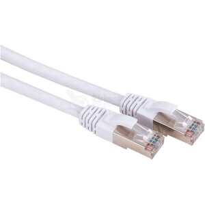 LinkIT Patch S/FTP Cat6a hvit 0.5mCat.6a