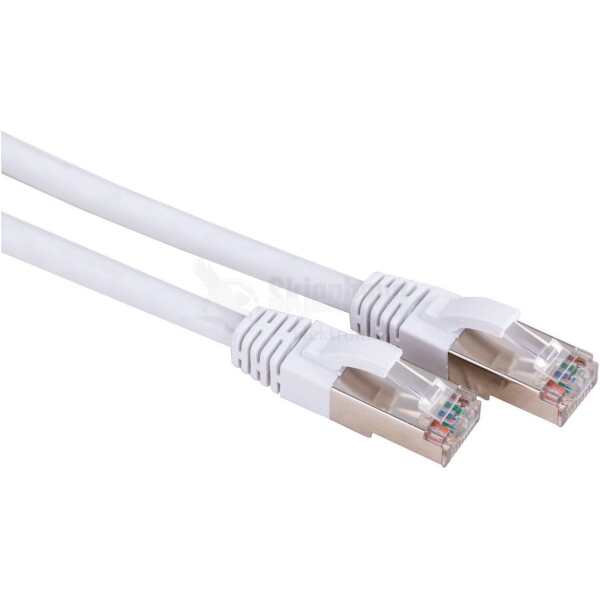 LinkIT Patch S/FTP Cat6a hvit 0.5mCat.6a