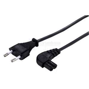 LinkIT strømkabel CEE 7/16 - C7 svart 3mStrømkabel Vegg/C7