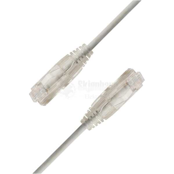 LinkIT SlimPatch U/UTP Cat6a grå 3mCat.6a Slim
