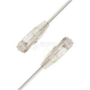 LinkIT SlimPatch U/UTP Cat6a hvit 0.5mCat.6a Slim