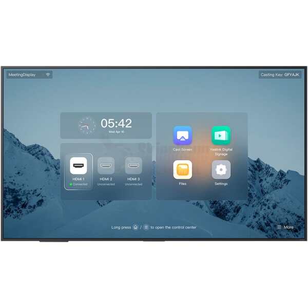 Yealink MeetingDisplay MD65 65"60 - 69 tommer