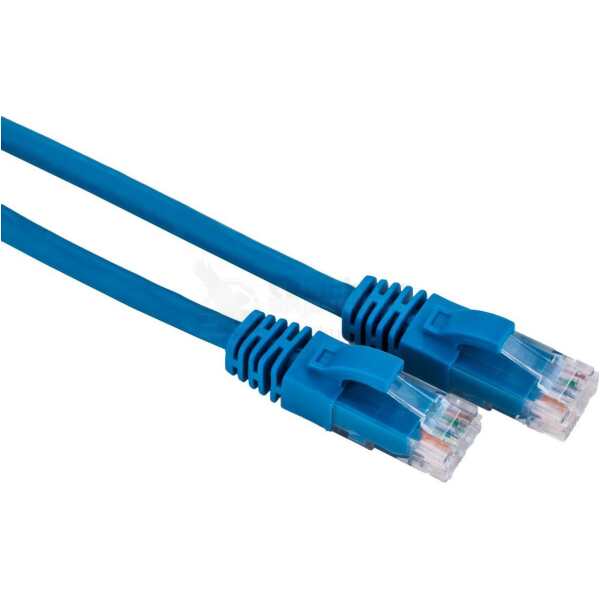 LinkIT Patch U/UTP Cat6 blå 0.5mCat.6