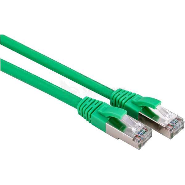 LinkIT Patch S/FTP Cat6a grønn 2mCat.6a