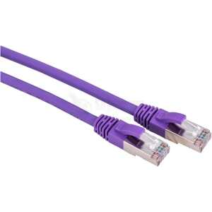 LinkIT Patch S/FTP Cat6a lilla 3mCat.6a