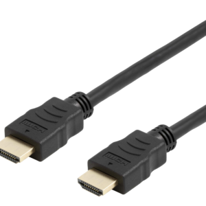 High-Speed, fleksibel HDMI kabel, 4K UHD, 5m, svart