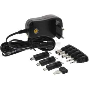 AC/DC Plug-in adapter, 1000mAh