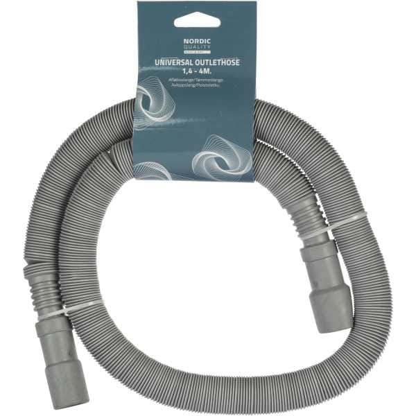 Universell tømmeslange 1,4 - 4m