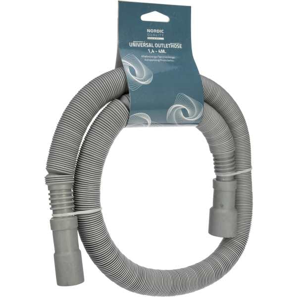 Universal tømmeslange 1,4 - 4m - Bilde 3