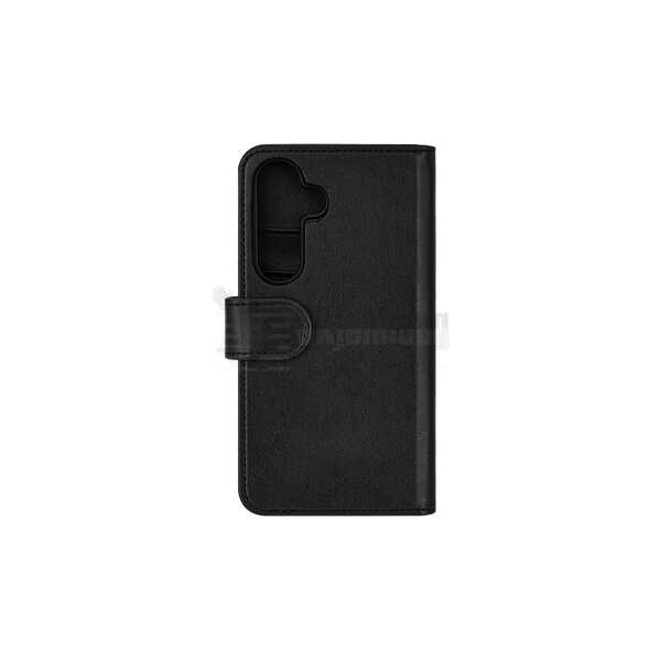 Samsung Galaxy S25 PU lommebok, avtakbar, 3 kort, svart