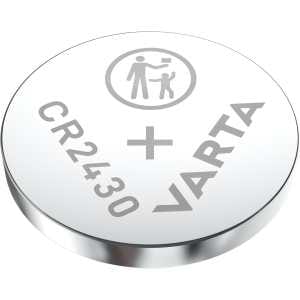 CR2430 Litium knappcelle batteri - 1 Pakke 9 CR2430 Litium knappcelle batteri - 1 Pakke