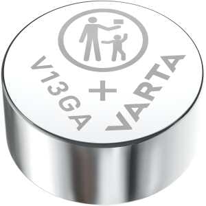 V13GA/LR44 Alkalisk Batteri - 2-pakning