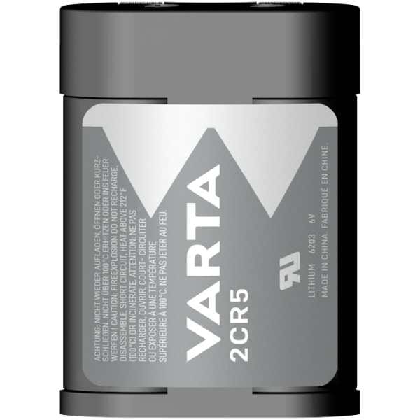 Profesjonelt litium 2CR5 batteri - 1 pakke