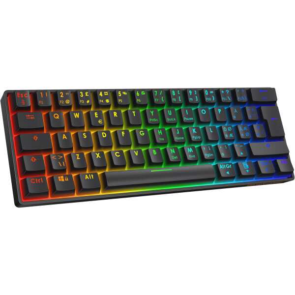 DK470 60% mekanisk tastatur, hot-swap Gateron-brytere - Bilde 6