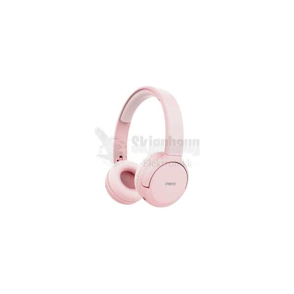 BT210 Bluetooth headphones, mic, foldable, pink