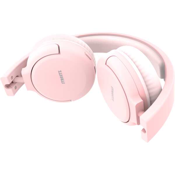 BT210 Bluetooth headphones, mic, foldable, pink - Bilde 5