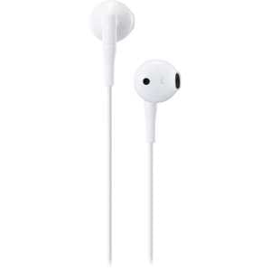 E130 Semi-in-ear earbuds, answer button, 3.5mm, mic, white