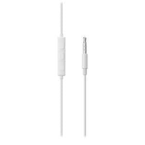 E130 Semi-in-ear earbuds, answer button, 3.5mm, mic, white