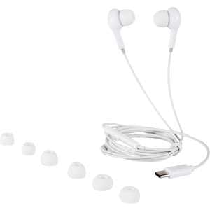 C220 In-ear earbuds, 3-button, USB-C, white