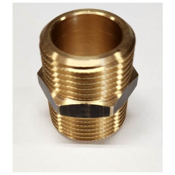 Hose adapter 3/4" in Brass
