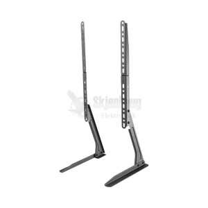 Bordstativ for skjerm, 23"-70", 50 kg, 75x75-800x400mm, svart