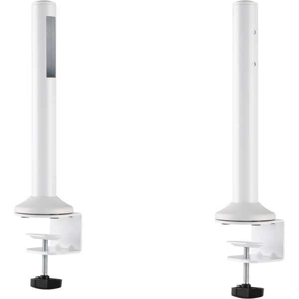 Bordfeste for monteringsskinne (DELO-0151), hvit