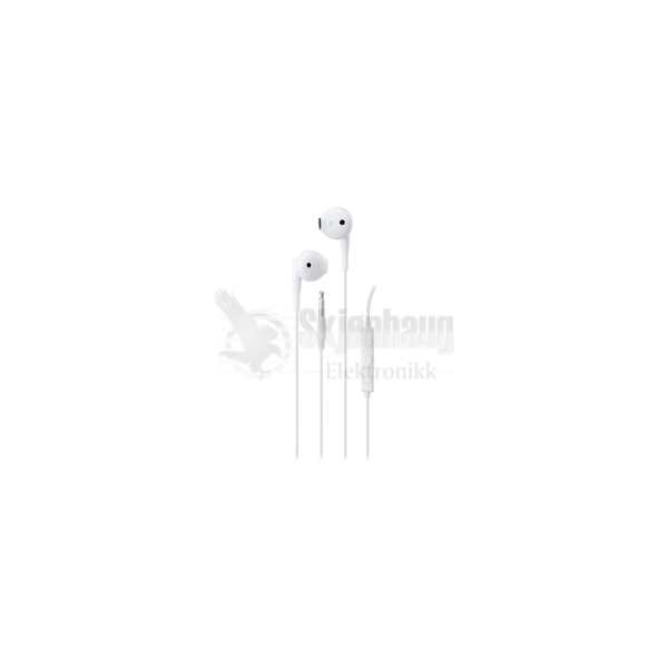 E130 Semi-in-ear earbuds, answer button, 3.5mm, mic, white 1 E130 Semi-in-ear earbuds, answer button, 3.5mm, mic, white