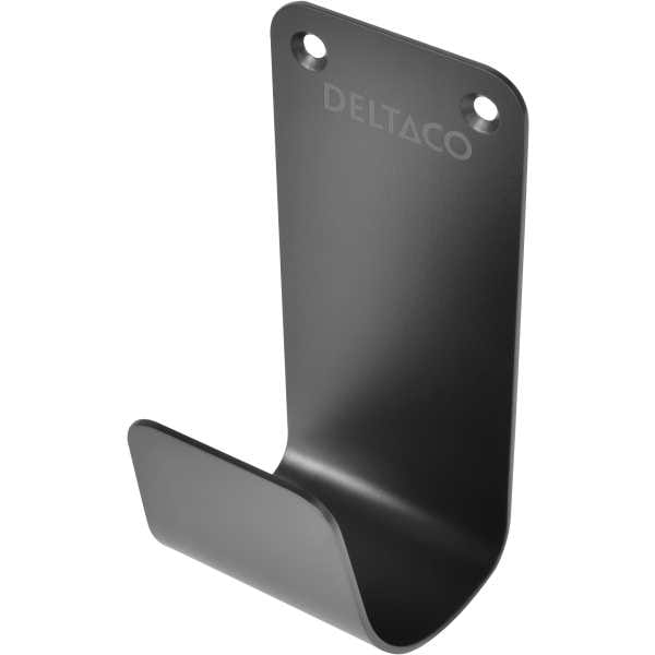 E-Charge Cable Hook, Stainless Steel SS304, black