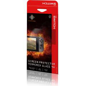 9H glass screen protector for Nintendo Switch, scratch resistent, crystal clear, 0.33 mm