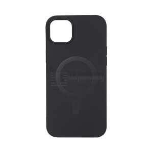 iPhone 14 Plus Silicone Mag back cover, Black