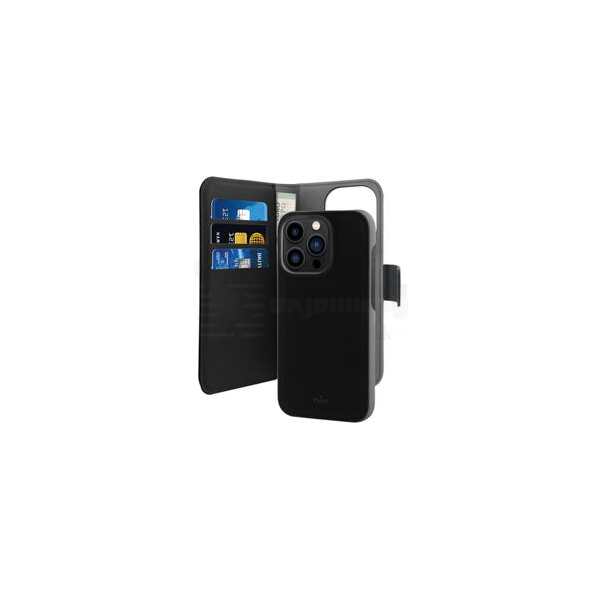 iPhone 14 Pro Max Eco-Leather wallet, Black
